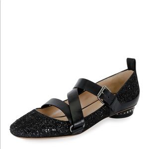 🖤SOLD🖤Valentino Garavani Glitter Ballet Flat